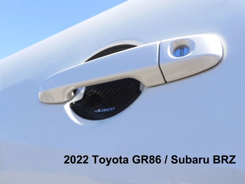 Subaru BRZ Door Handle Protectors - Cusco - `22-`27 Subaru BRZ Door Handle Protectors - Cusco - `22-`27